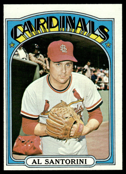 1972 Topps Baseball #723 - Al Santorini - EX