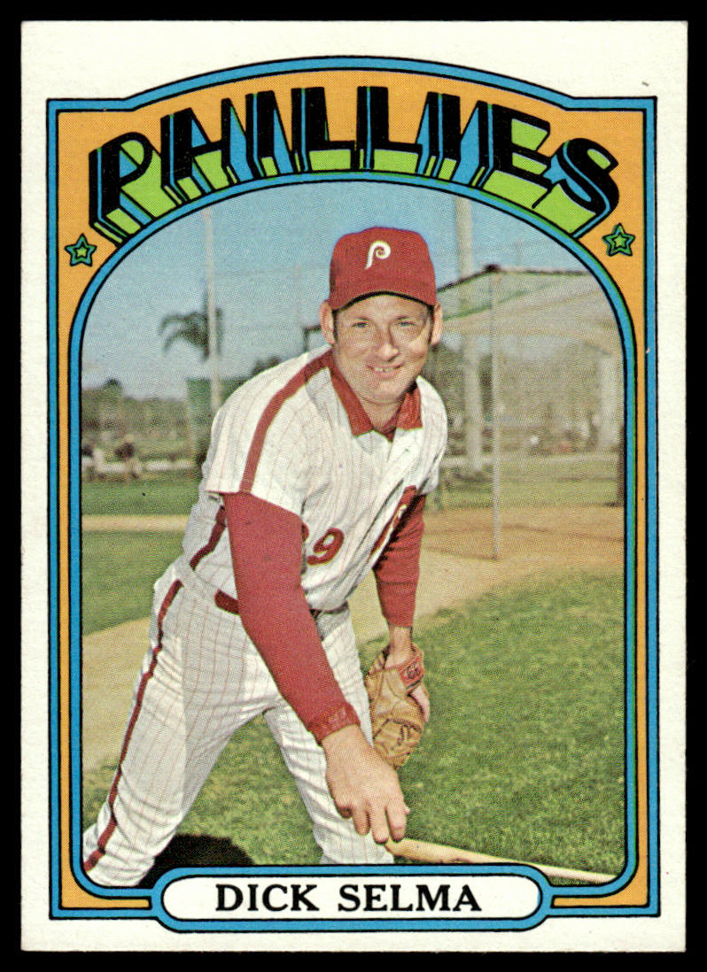 1972 Topps Baseball #726 - Dick Selma - NM