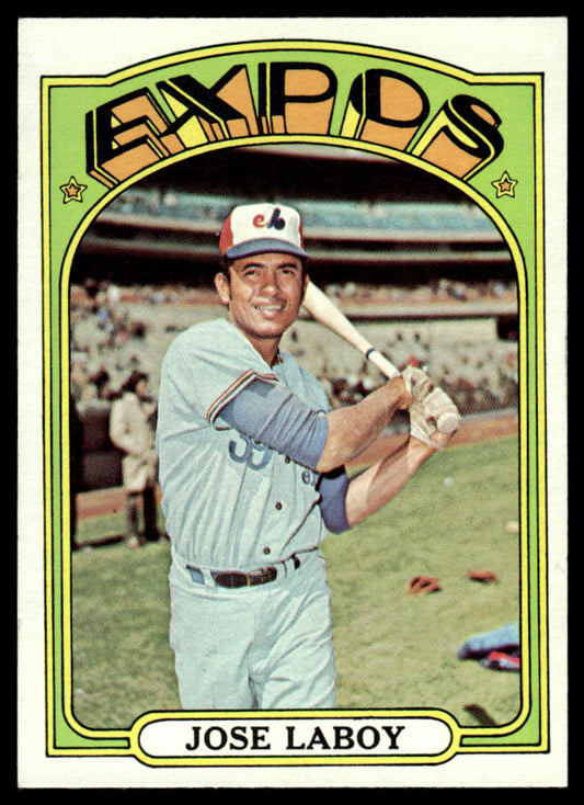 1972 Topps Baseball #727 - Jose Laboy - NM