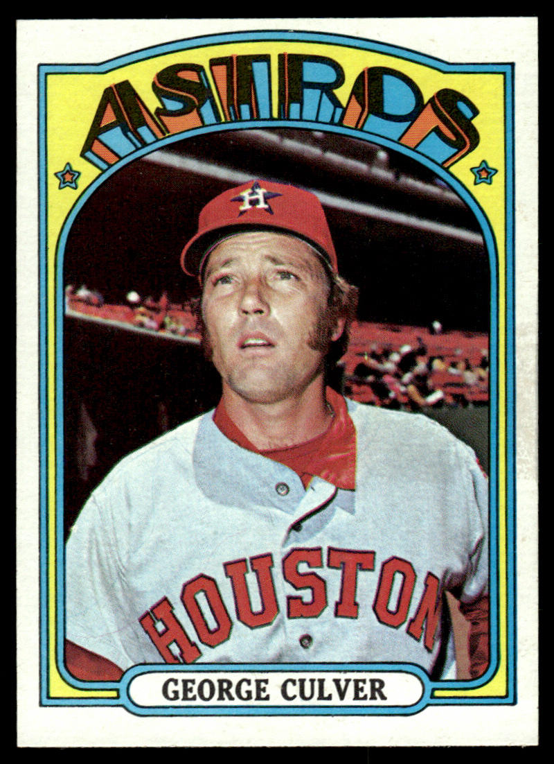1972 Topps Baseball #732 - George Culver - EXMT