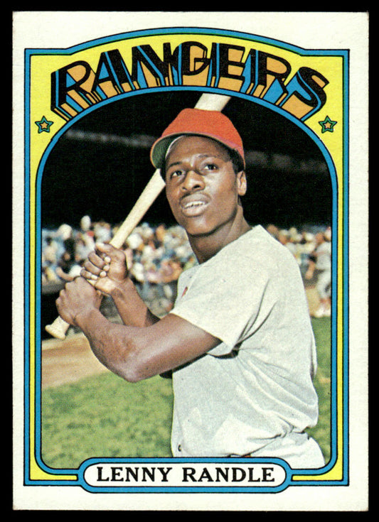 1972 Topps Baseball #737 - Lenny Randle RC - EXMT
