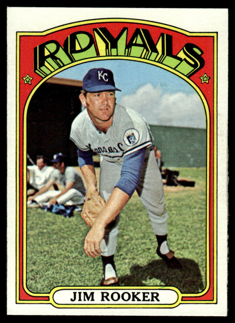 1972 Topps Baseball #742 - Jim Rooker - NM