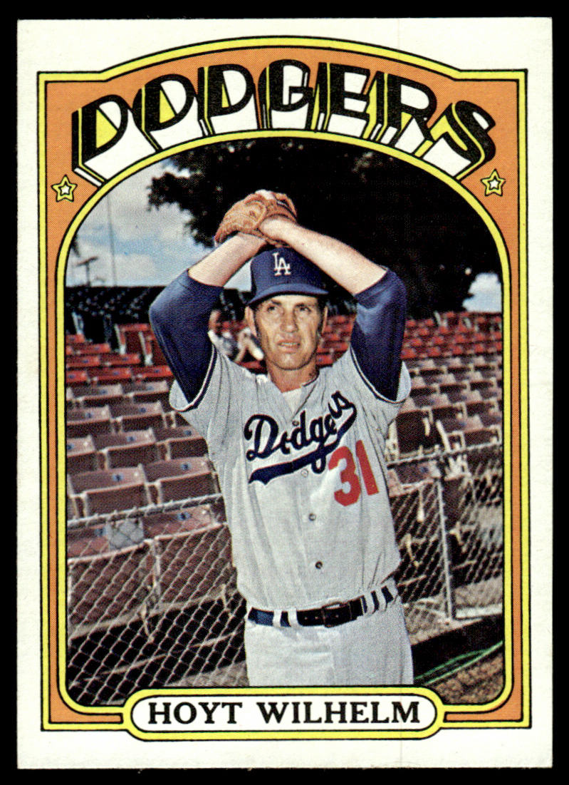 1972 Topps Baseball #777 - Hoyt Wilhelm - NMMT