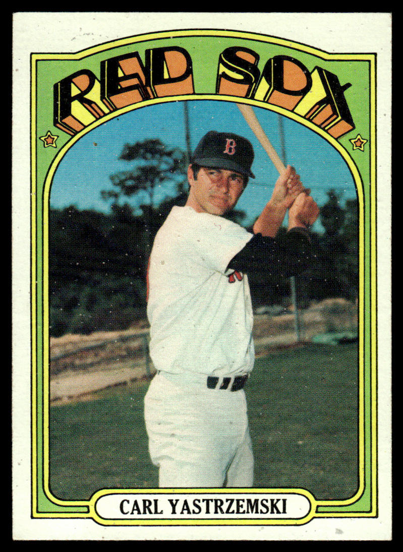 1972 Topps Baseball #37 - Carl Yastrzemski - EXMT