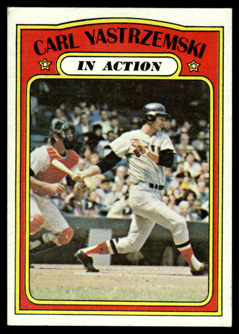 1972 Topps Baseball #38 - Carl Yastrzemski IA - EXMT