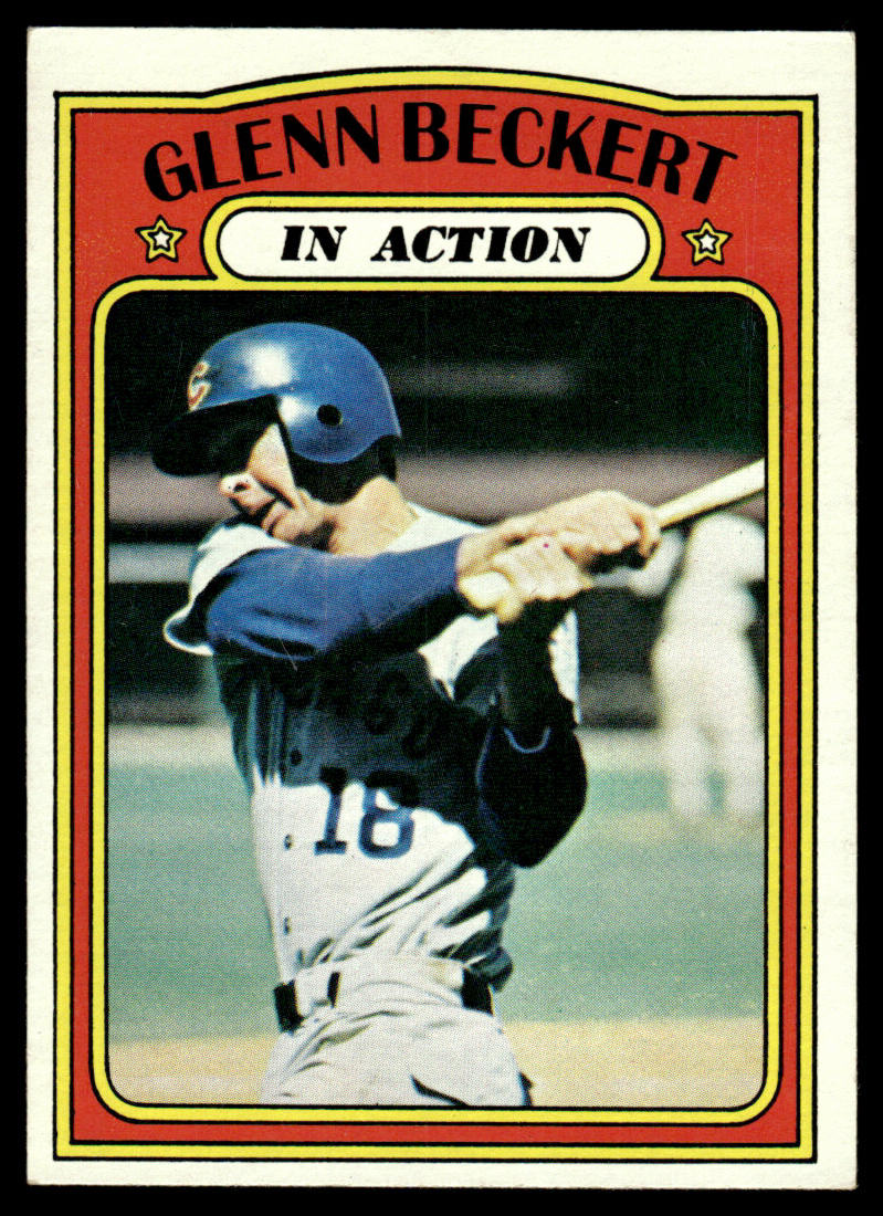 1972 Topps Baseball #46 - Glenn Beckert IA - NM
