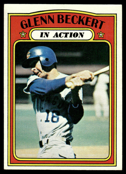 1972 Topps Baseball #46 - Glenn Beckert IA - NM