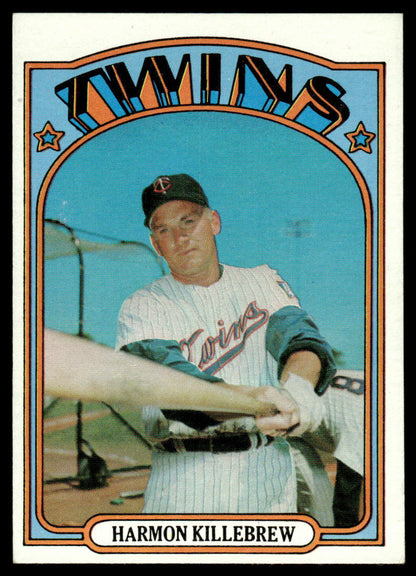 1972 Topps Baseball #51 - Harmon Killebrew - EXMT