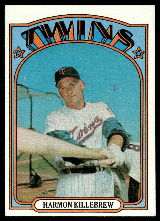 1972 Topps Baseball #51 - Harmon Killebrew - EXMT