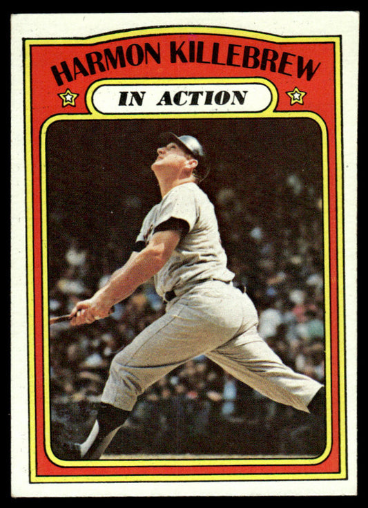1972 Topps Baseball #52 - Harmon Killebrew IA - EXMT