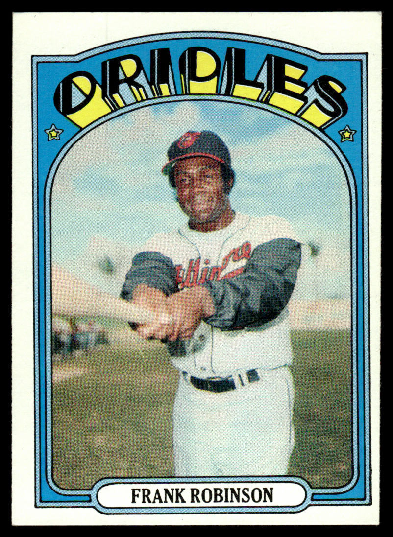 1972 Topps Baseball #100 - Frank Robinson - EXMT