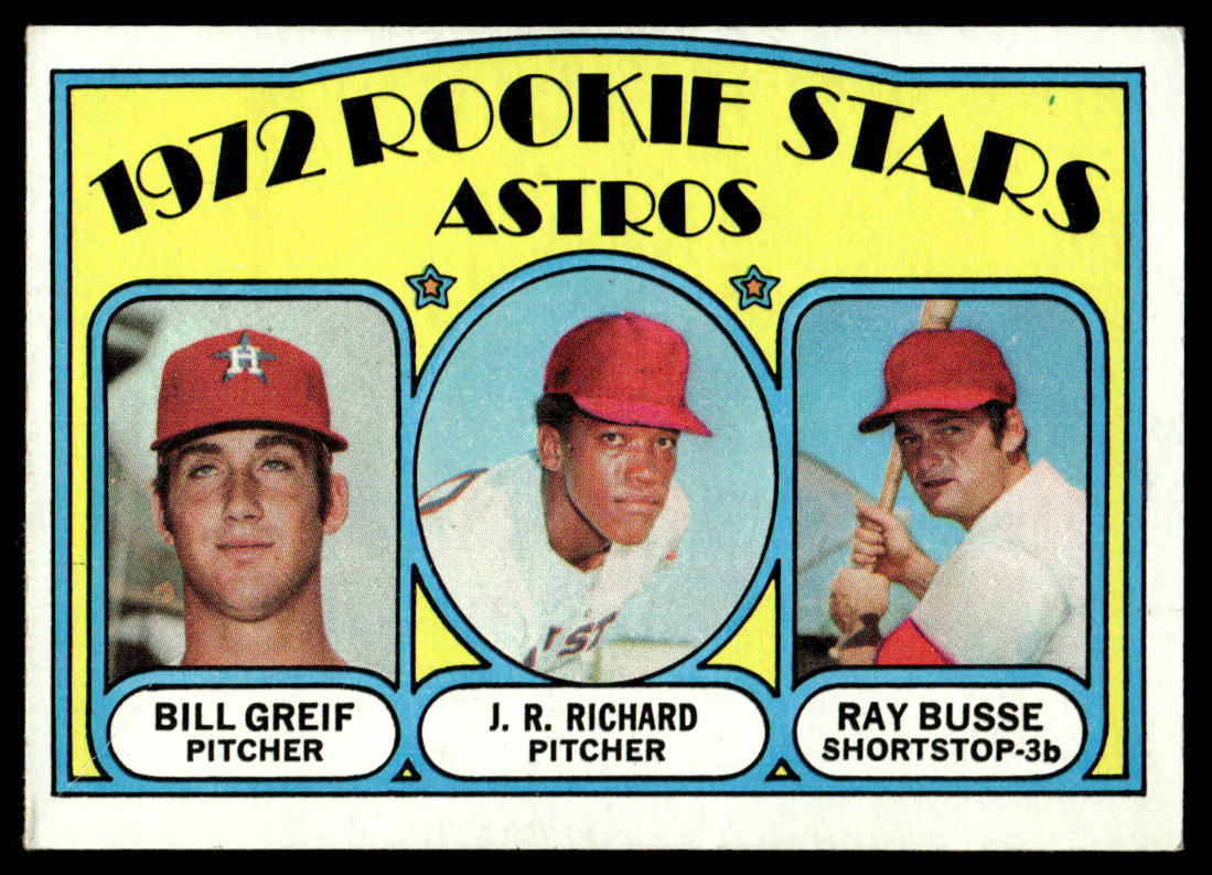 1972 Topps Baseball #101 - Astros 1972 Rookie Stars - Richard RC - EX