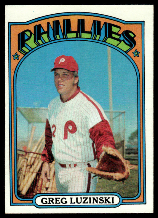 1972 Topps Baseball #112 - Greg Luzinski - EXMT