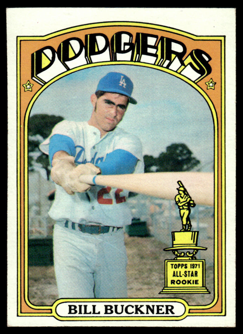 1972 Topps Baseball #114 - Bill Buckner - EXMT