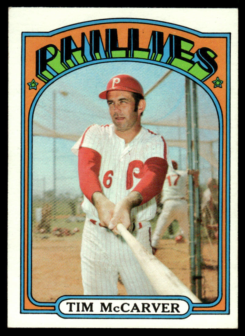 1972 Topps Baseball #139 - Tim McCarver - NM