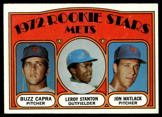 1972 Topps Baseball #141 - Mets 1972 Rookie Stars RC - NM