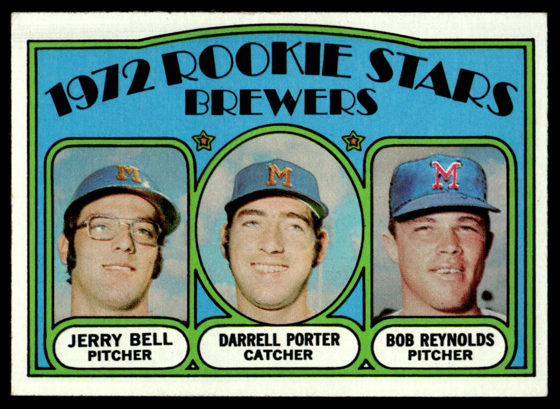 1972 Topps Baseball #162 - Brewers 1972 Rookie Stars - Porter RC - NM