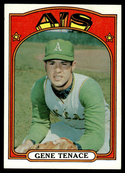 1972 Topps Baseball #189 - Gene Tenace - EXMT