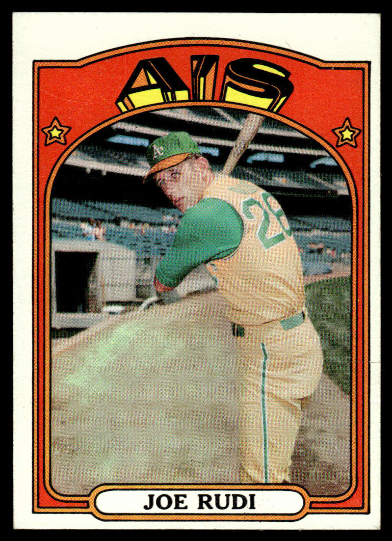 1972 Topps Baseball #209 - Joe Rudi - EX