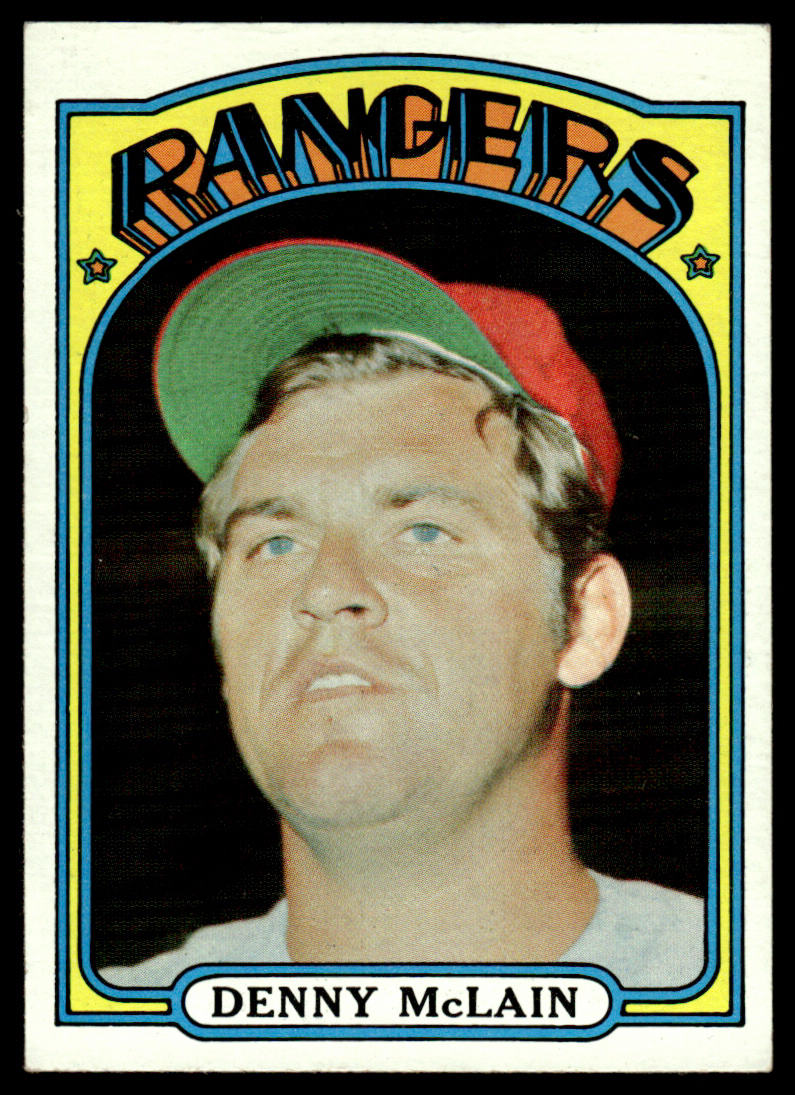 1972 Topps Baseball #210 - Denny McLain - NM
