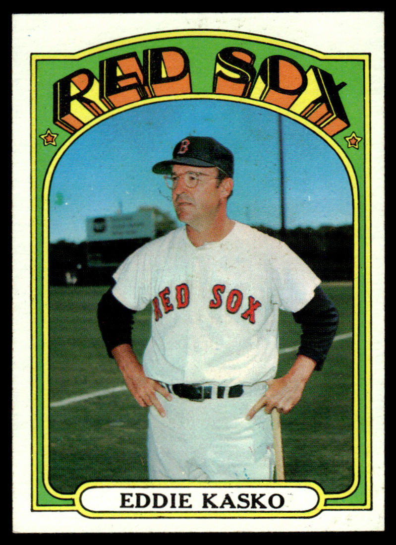 1972 Topps Baseball #218 - Eddie Kasko - NM