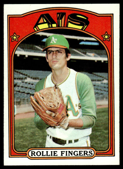 1972 Topps Baseball #241 - Rollie Fingers - NM