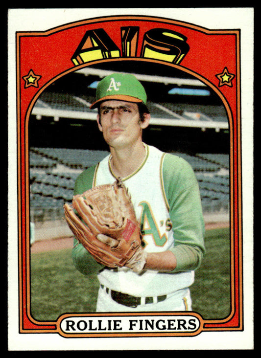 1972 Topps Baseball #241 - Rollie Fingers - NM