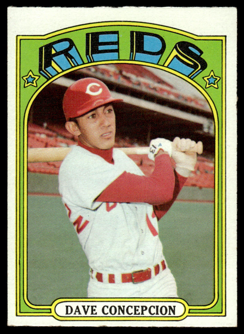 1972 Topps Baseball #267 - Dave Concepcion - EXMT