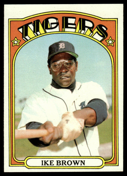 1972 Topps Baseball #284 - Ike Brown - EXMT