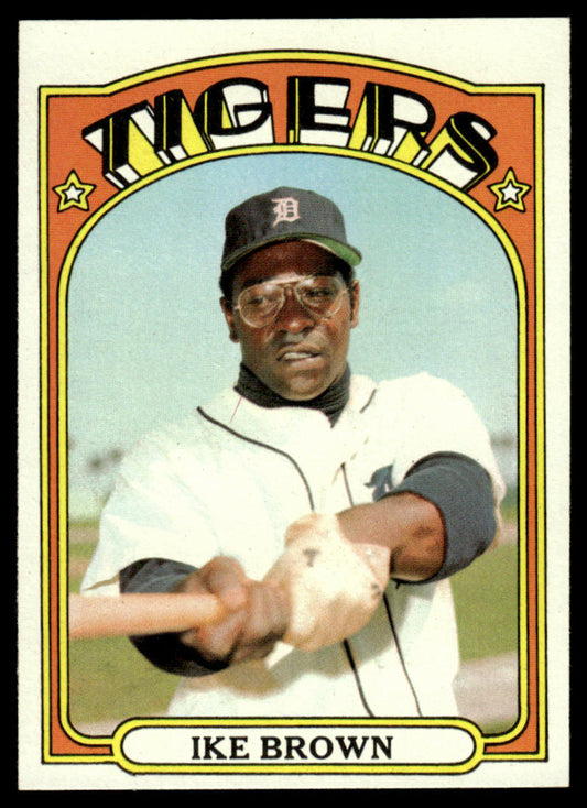 1972 Topps Baseball #284 - Ike Brown - EXMT