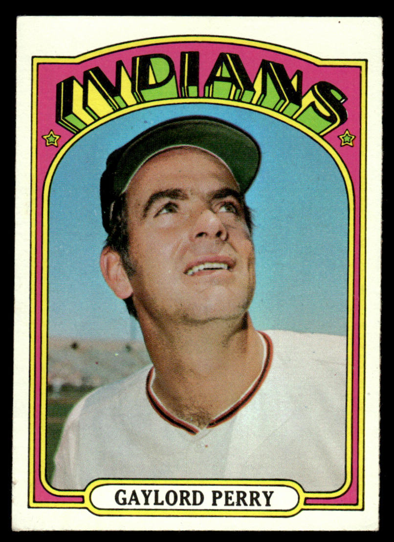 1972 Topps Baseball #285 - Gaylord Perry - EXMT