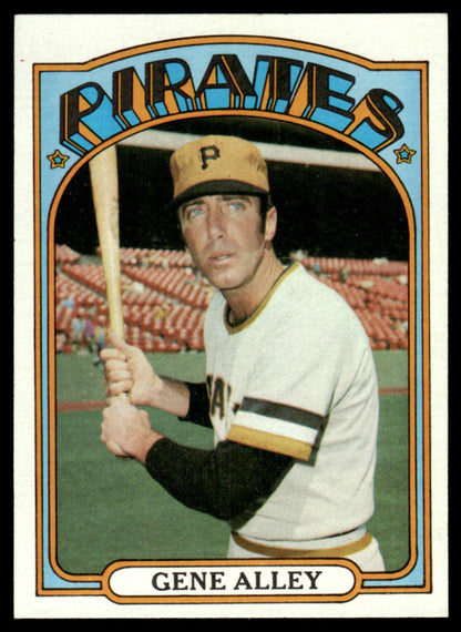 1972 Topps Baseball #286 - Gene Alley - NM