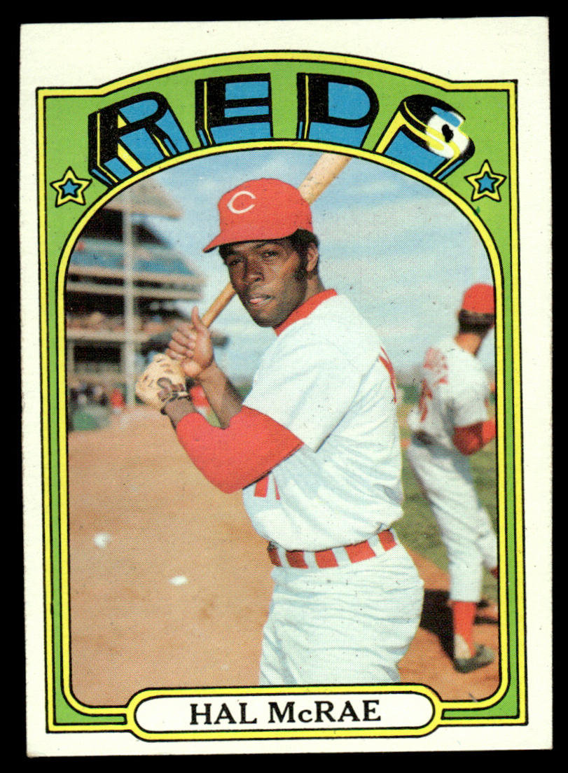 1972 Topps Baseball #291 - Hal McRae - EX
