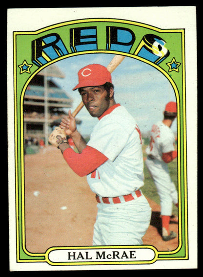 1972 Topps Baseball #291 - Hal McRae - EX