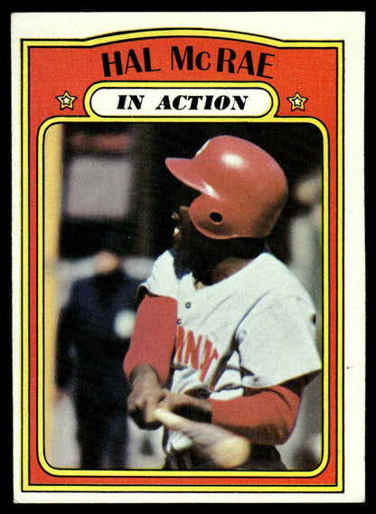 1972 Topps Baseball #292 - Hal McRae IA - EXMT