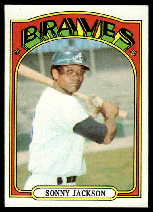 1972 Topps Baseball #318 - Sonny Jackson - NM