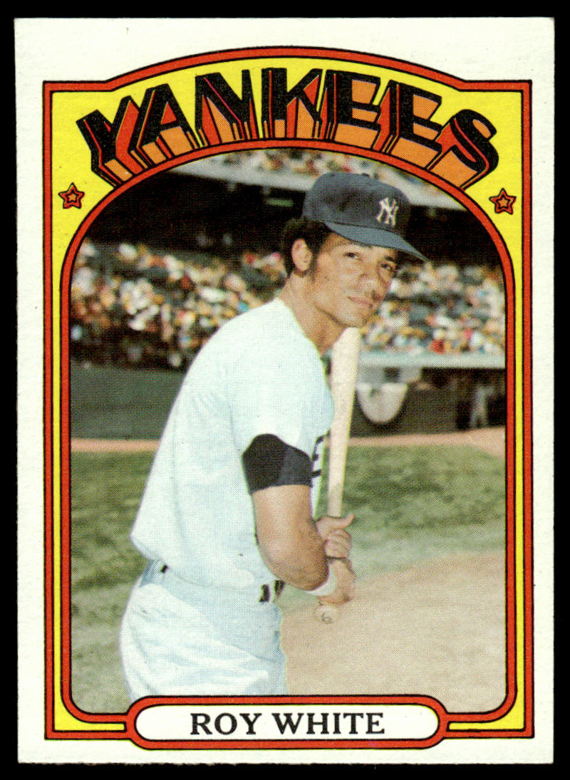 1972 Topps Baseball #340 - Roy White - EXMT