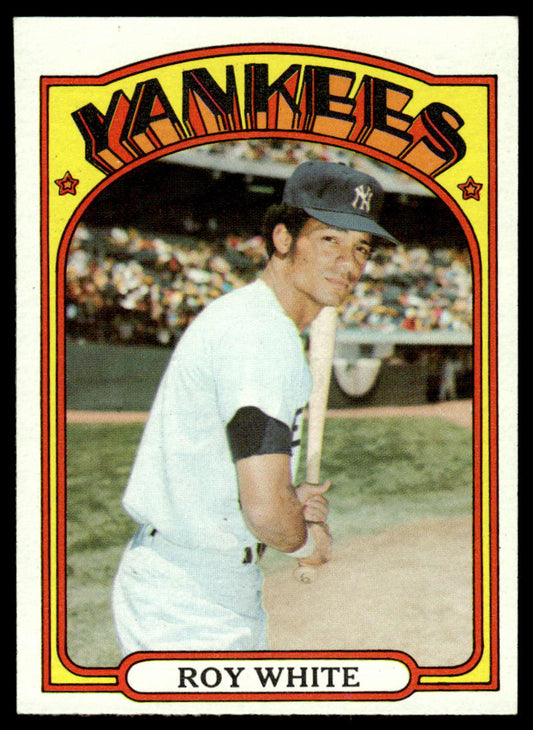 1972 Topps Baseball #340 - Roy White - EXMT