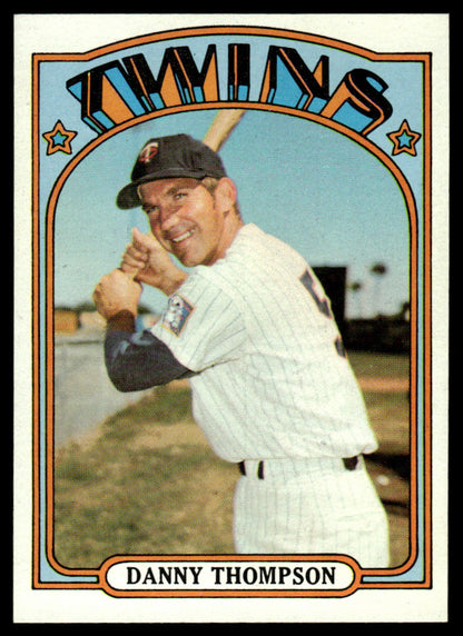 1972 Topps Baseball #368 - Danny Thompson - NM