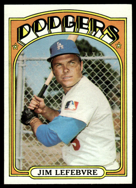 1972 Topps Baseball #369 - Jim Lefebvre - NM