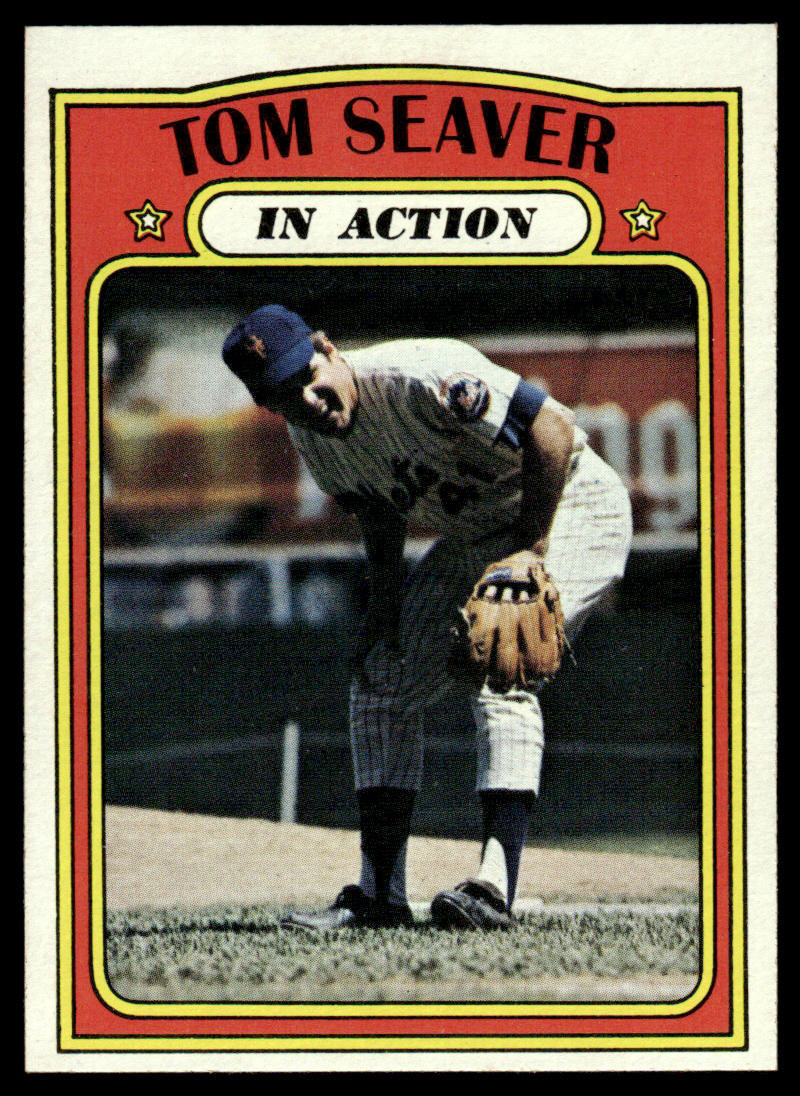 1972 Topps Baseball #446 - Tom Seaver IA - NM