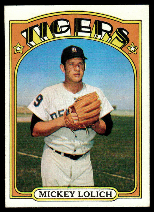1972 Topps Baseball #450 - Mickey Lolich - EXMT