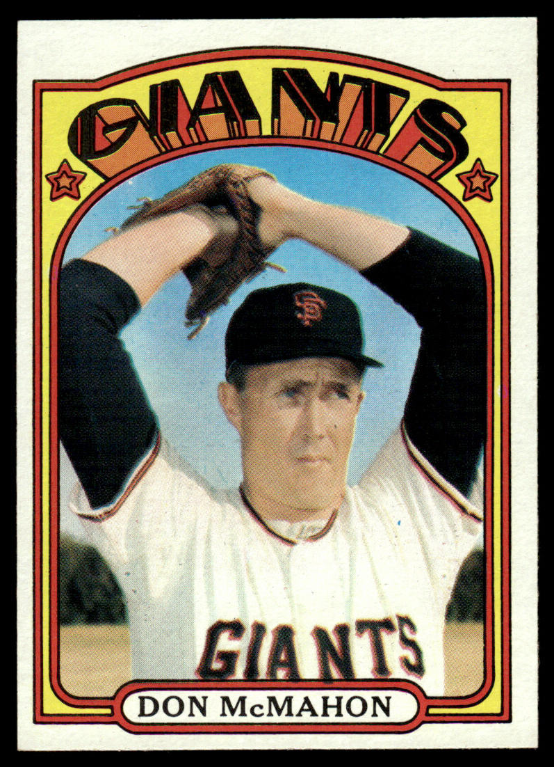 1972 Topps Baseball #509 - Don McMahon - NM