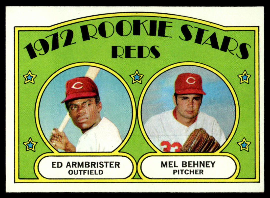 1972 Topps Baseball #524 - Reds 1972 Rookie Stars RC - NM