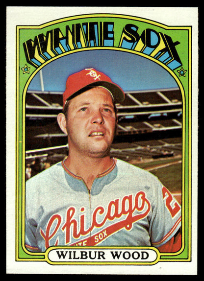 1972 Topps Baseball #553 - Wilbur Wood - NM