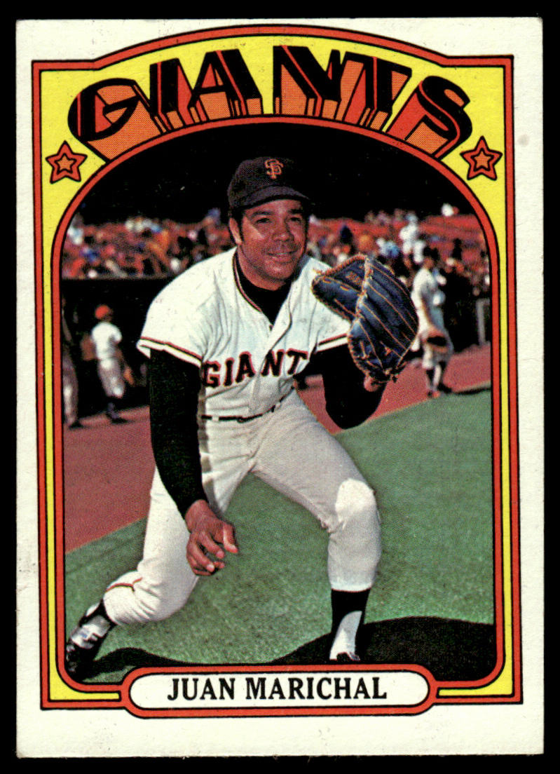 1972 Topps Baseball #567 - Juan Marichal - EX