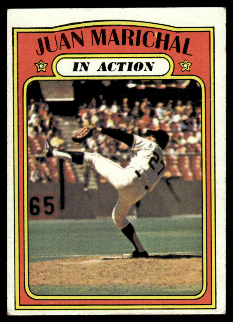1972 Topps Baseball #568 - Juan Marichal IA - EX