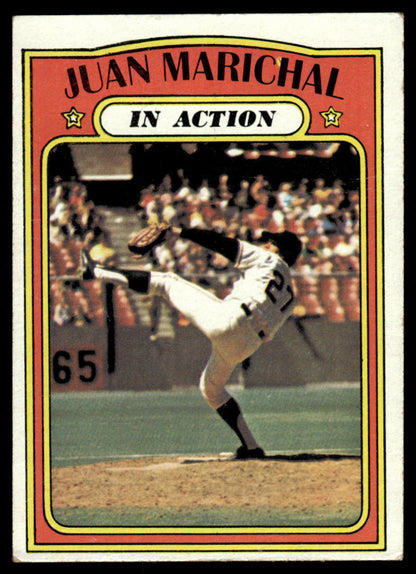1972 Topps Baseball #568 - Juan Marichal IA - EX