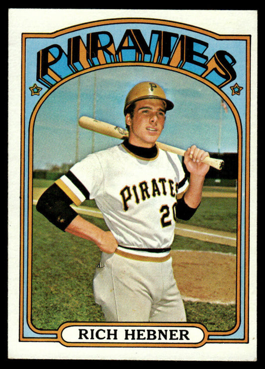 1972 Topps Baseball #630 - Rich Hebner - EXMT