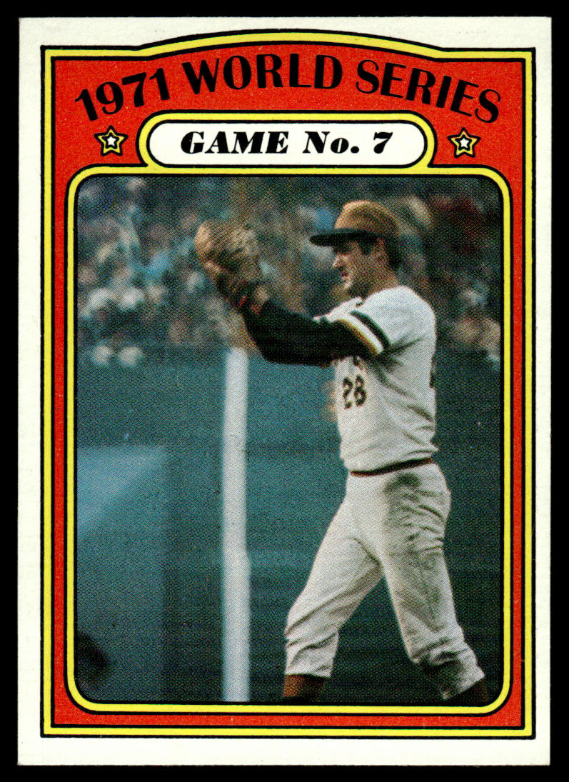 1972 Topps Baseball #229 - 1971 World Series Game No. 7 - NM